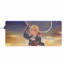 Load image into Gallery viewer, Violet Evergarden RGB LED Mouse Pad (Desk Mat)
