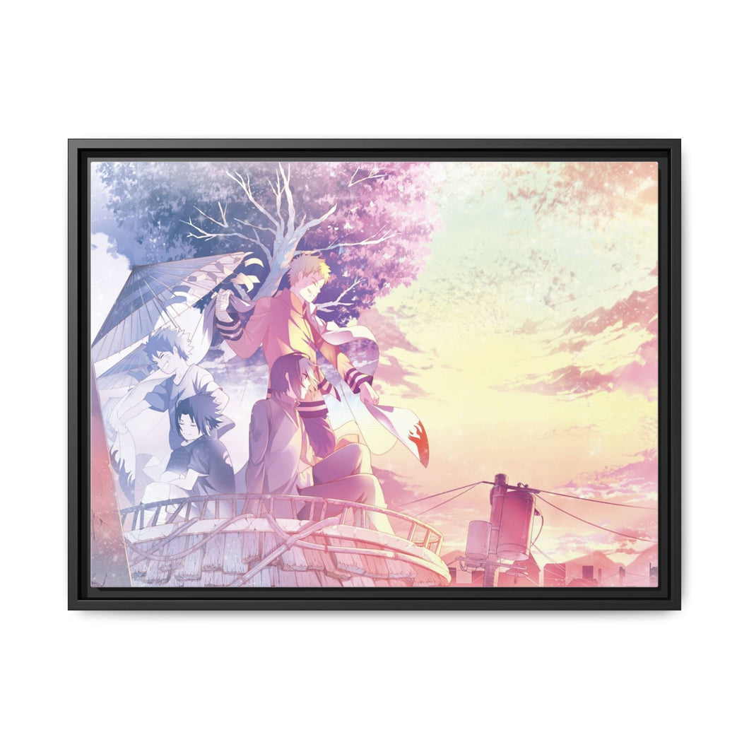 Boruto Canvas Framed Art Print