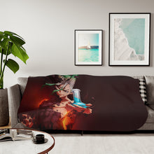Load image into Gallery viewer, Anime Dr. Stone Sherpa Blanket
