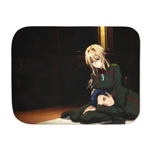 Load image into Gallery viewer, Violet Evergarden Sherpa Blanket
