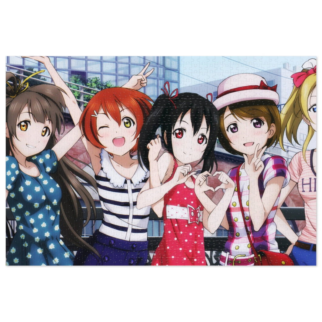 Love Live! Maki Nishikino, Kotori Minami, Umi Sonoda, Honoka Kousaka, Rin Hoshizora Jigsaw Puzzle