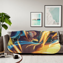 Load image into Gallery viewer, Anime Fire Force Sherpa Blanket
