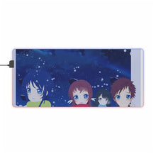 Load image into Gallery viewer, Nagi no Asukara Miuna Shiodome, Chisaki Hiradaira, Manaka Mukaido, Hikari Sakishima RGB LED Mouse Pad (Desk Mat)
