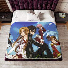 Load image into Gallery viewer, Anime Sword Art Online Sherpa Blanket
