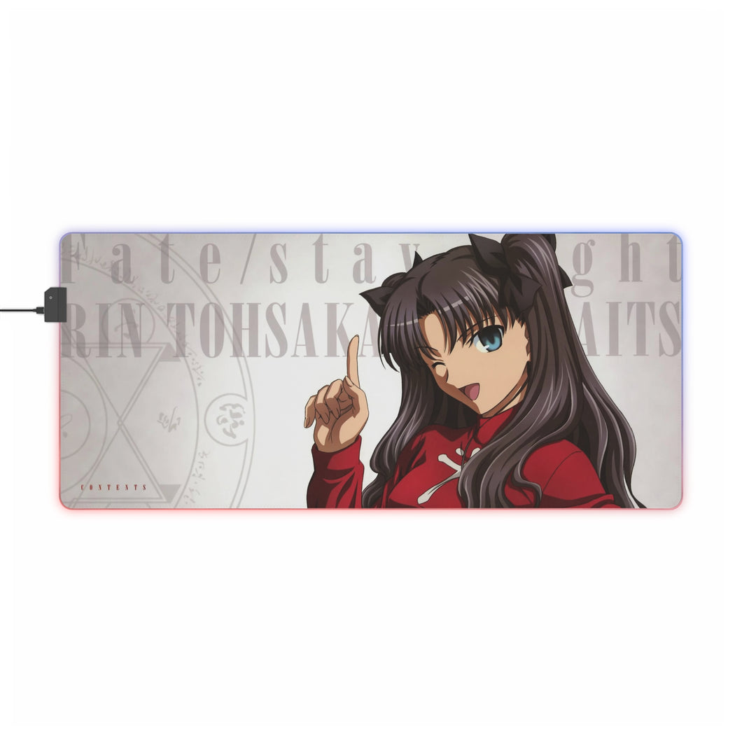 Fate/Stay Night RGB LED Mouse Pad (Desk Mat)