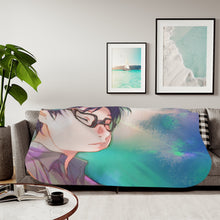 Load image into Gallery viewer, Kousei Arima Sherpa Blanket

