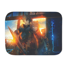 Load image into Gallery viewer, The Rising of the Shield Hero Raphtalia, Naofumi Iwatani Sherpa Blanket
