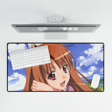 Load image into Gallery viewer, Anime Spice and Wolf Mouse Pad (Desk Mat)
