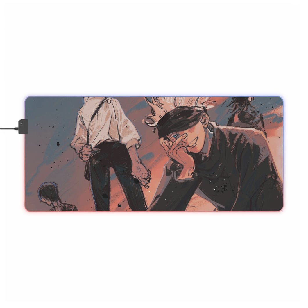 Jujutsu Kaisen RGB LED Mouse Pad (Desk Mat)