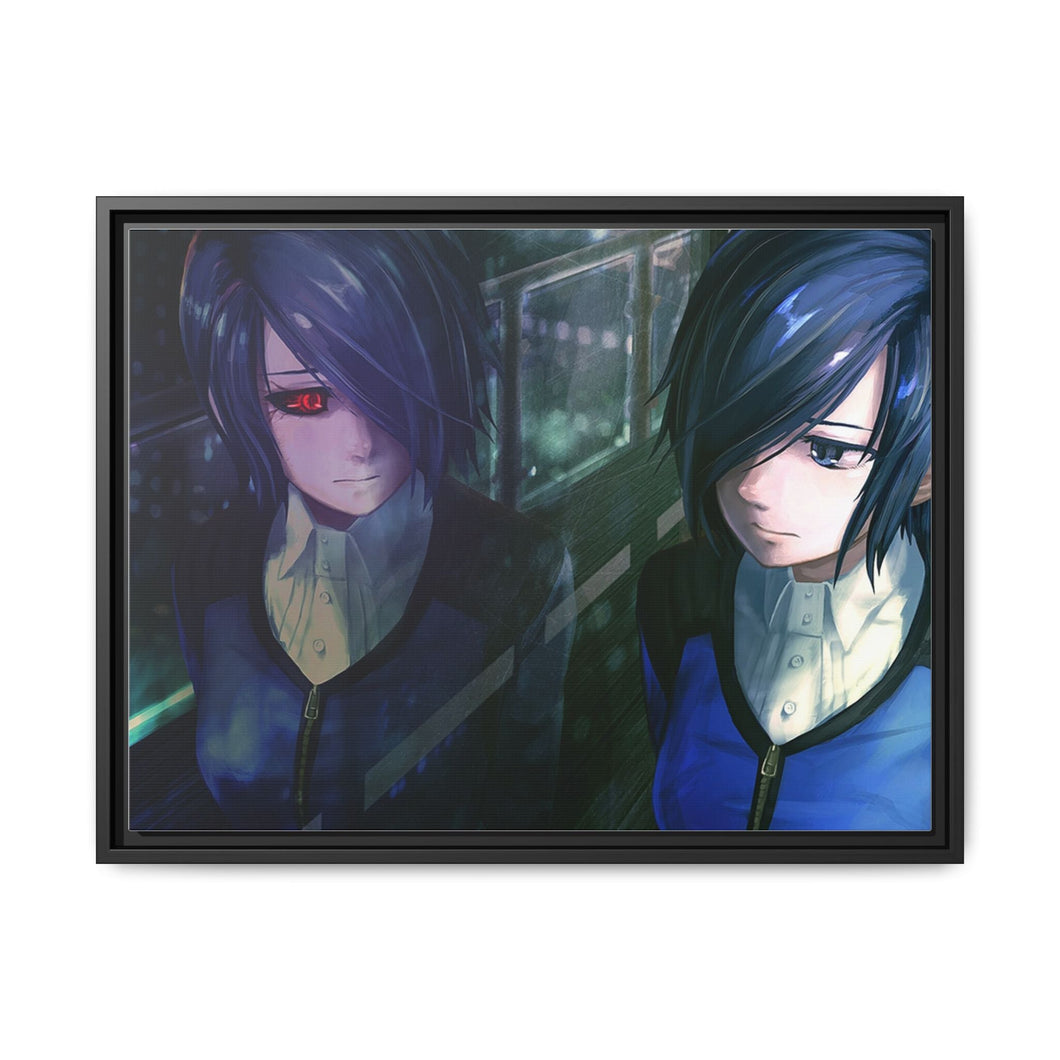 Anime Tokyo Ghoul Canvas Framed Art Print