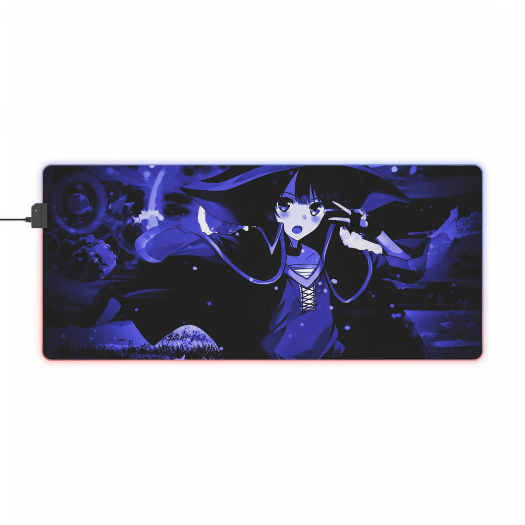 Konosuba Megumin RGB LED Mouse Pad (Desk Mat)