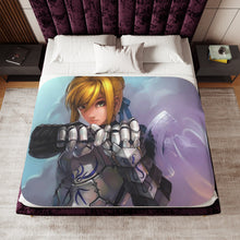 Load image into Gallery viewer, Anime Fate/Stay Night Sherpa Blanket
