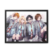 Load image into Gallery viewer, Anime Your Lie in April Canvas Framed Art Print
