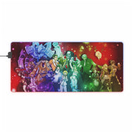 Overlord Albedo, Shalltear Bloodfallen, Narberal Gamma, Demiurge, Sebas Tian RGB LED Mouse Pad (Desk Mat)
