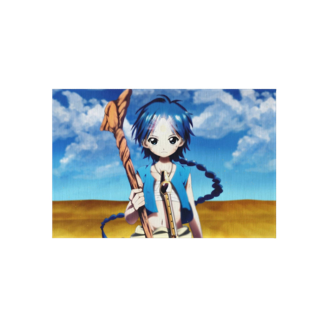 Magi: The Labyrinth Of Magic Aladdin, Japanese Desk Mat Rug