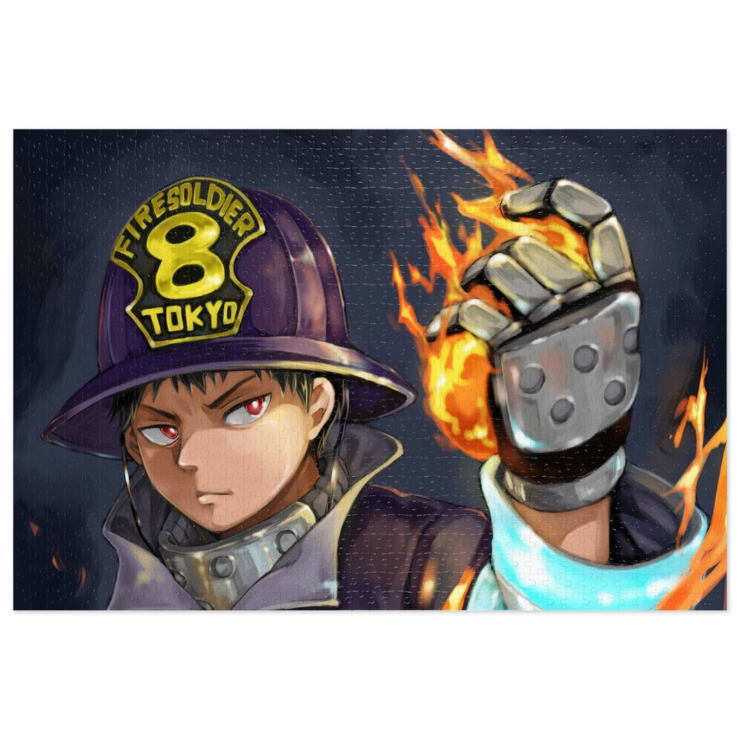 Fire Force Shinra Kusakabe Jigsaw Puzzle