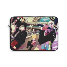 Load image into Gallery viewer, Blue Exorcist Rin Okumura, Yukio Okumura, Kuro, Shiemi Moriyama Laptop Sleeve
