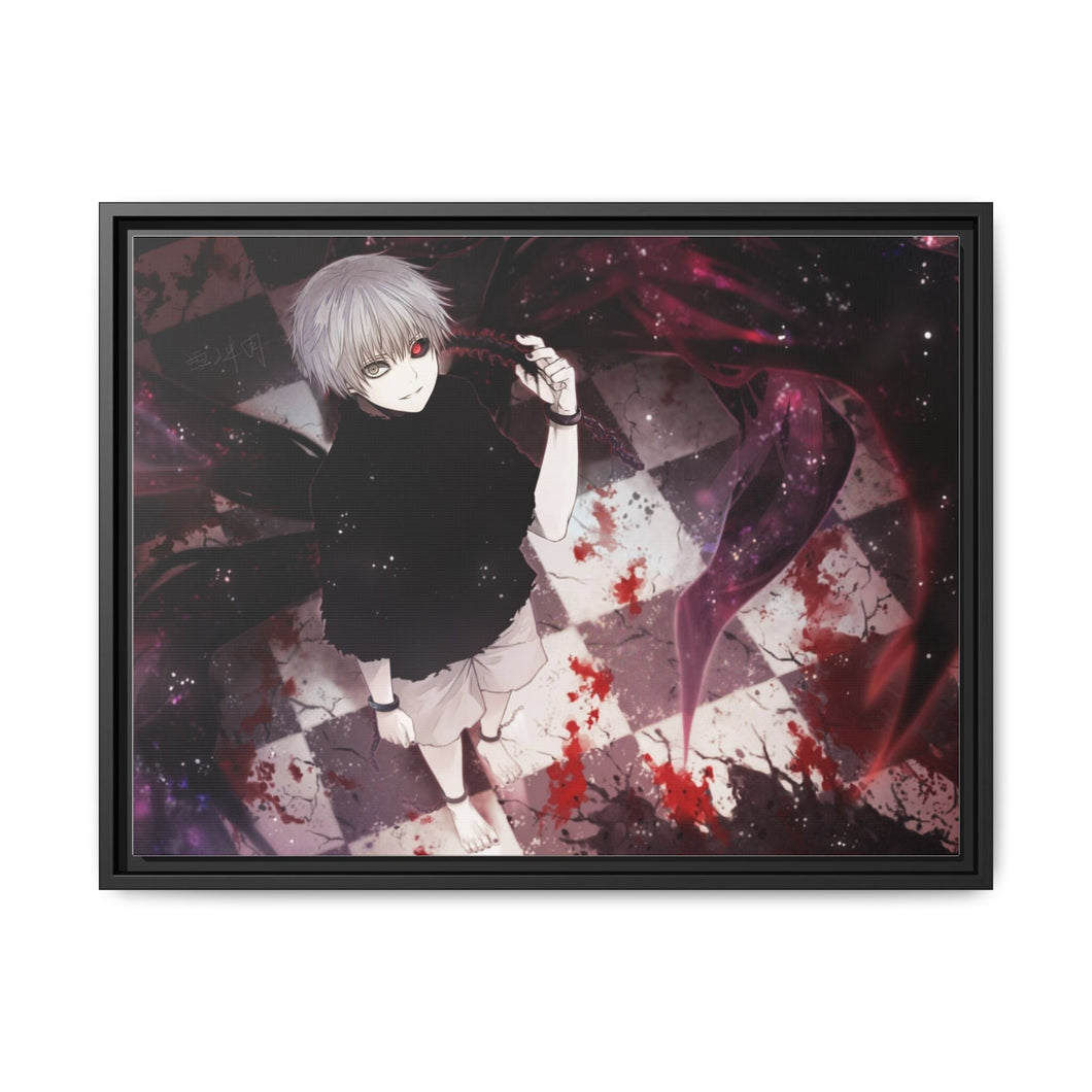 Tokyo Ghoul Ken Kaneki Canvas Framed Art Print