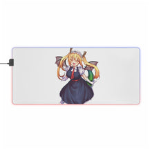 Load image into Gallery viewer, Miss Kobayashi's Dragon Maid Kobayashi-san Chi No Maid Dragon, Miss Kobayashi S Dragon Maid, Tohru RGB LED Mouse Pad (Desk Mat)
