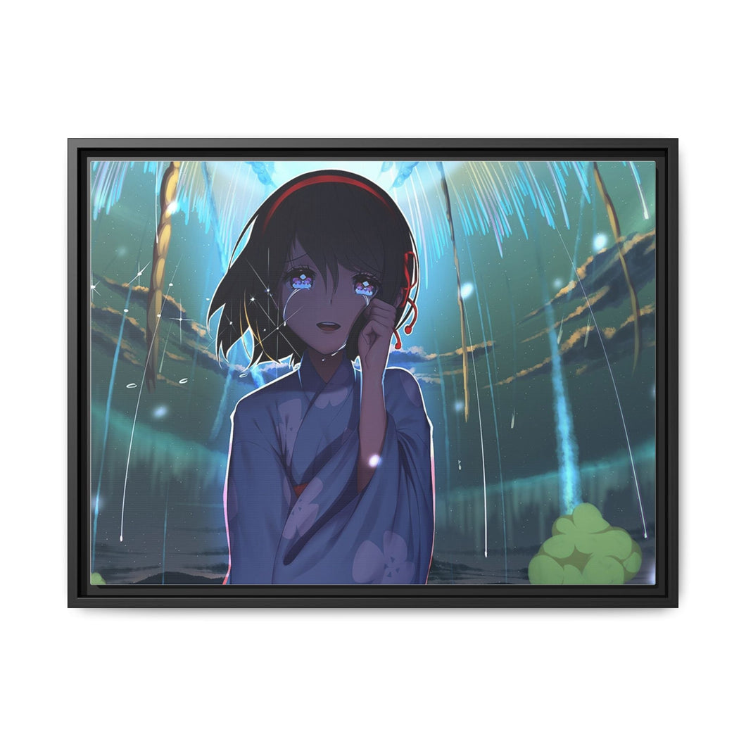 Mitsuha (Your Name) Canvas Framed Art Print