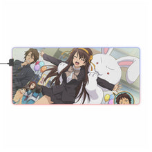 Load image into Gallery viewer, The Melancholy Of Haruhi Suzumiya RGB LED Mouse Pad (Desk Mat)
