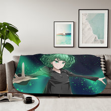 Load image into Gallery viewer, Anime One-Punch Man Sherpa Blanket

