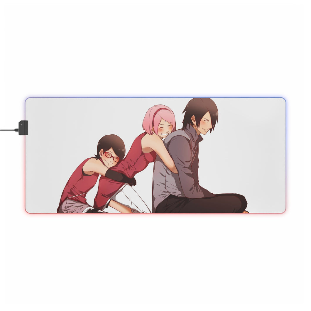 Boruto RGB LED Mouse Pad (Desk Mat)