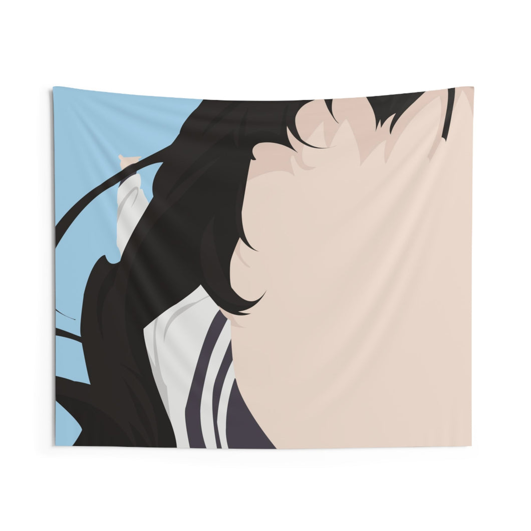 eru chitanda hyouka minimalist v2 Indoor Wall Tapestry