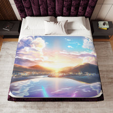 Load image into Gallery viewer, Your Name. Sherpa Blanket
