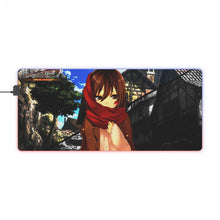 Load image into Gallery viewer, MIKASA ATTACK ON TITAN RGB LED Mouse Pad (Desk Mat)
