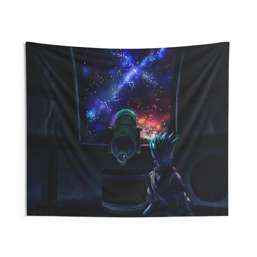 Dr. Stone Indoor Wall Tapestry