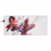 Load image into Gallery viewer, Anime Attack On Titan RGB LED Mouse Pad (Desk Mat)
