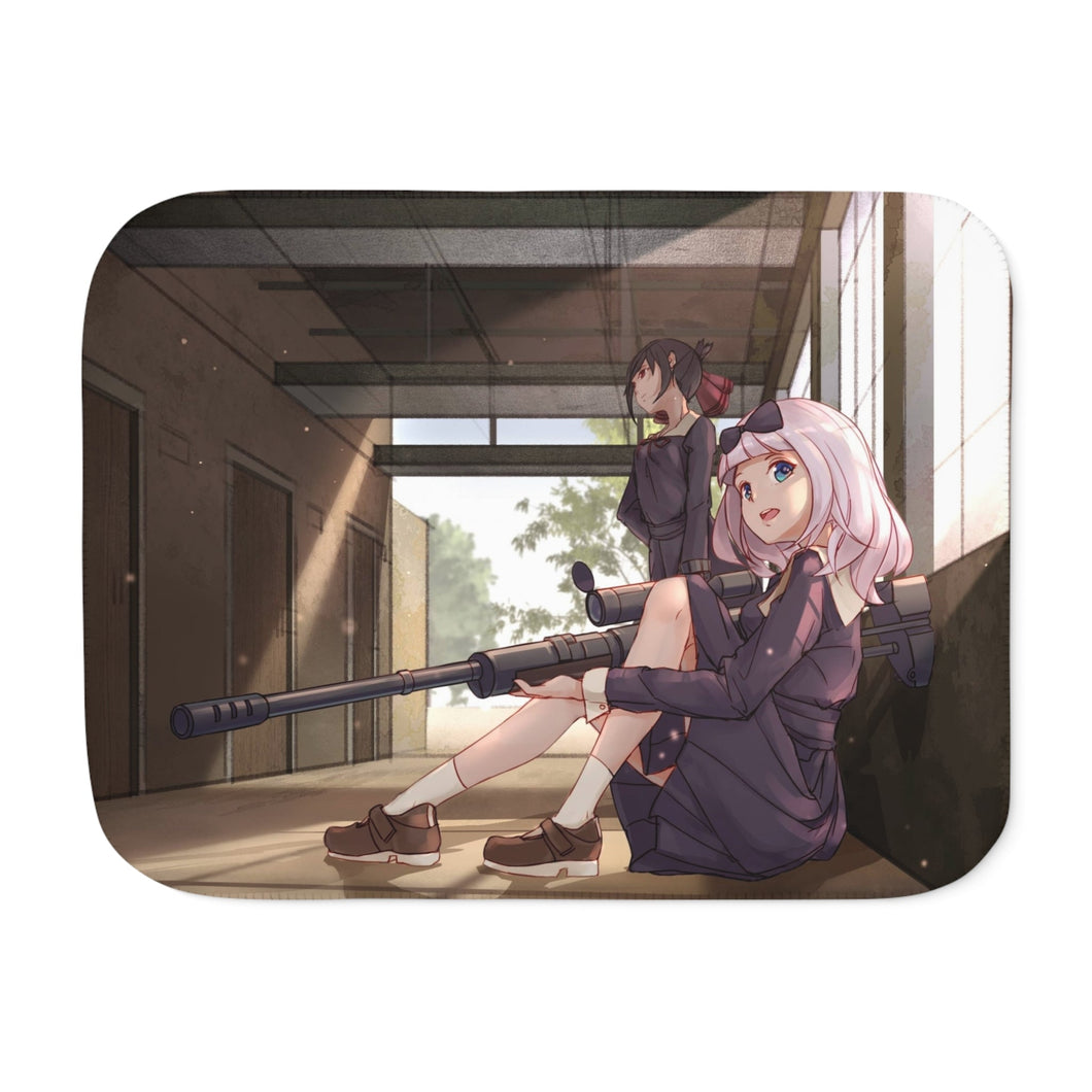 Kaguya and Chika Sherpa Blanket