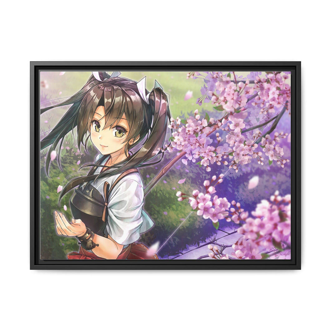 Anime Kantai Collection Canvas Framed Art Print