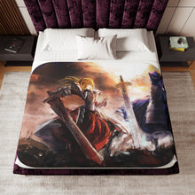 Load image into Gallery viewer, Fate/Stay Night Sherpa Blanket
