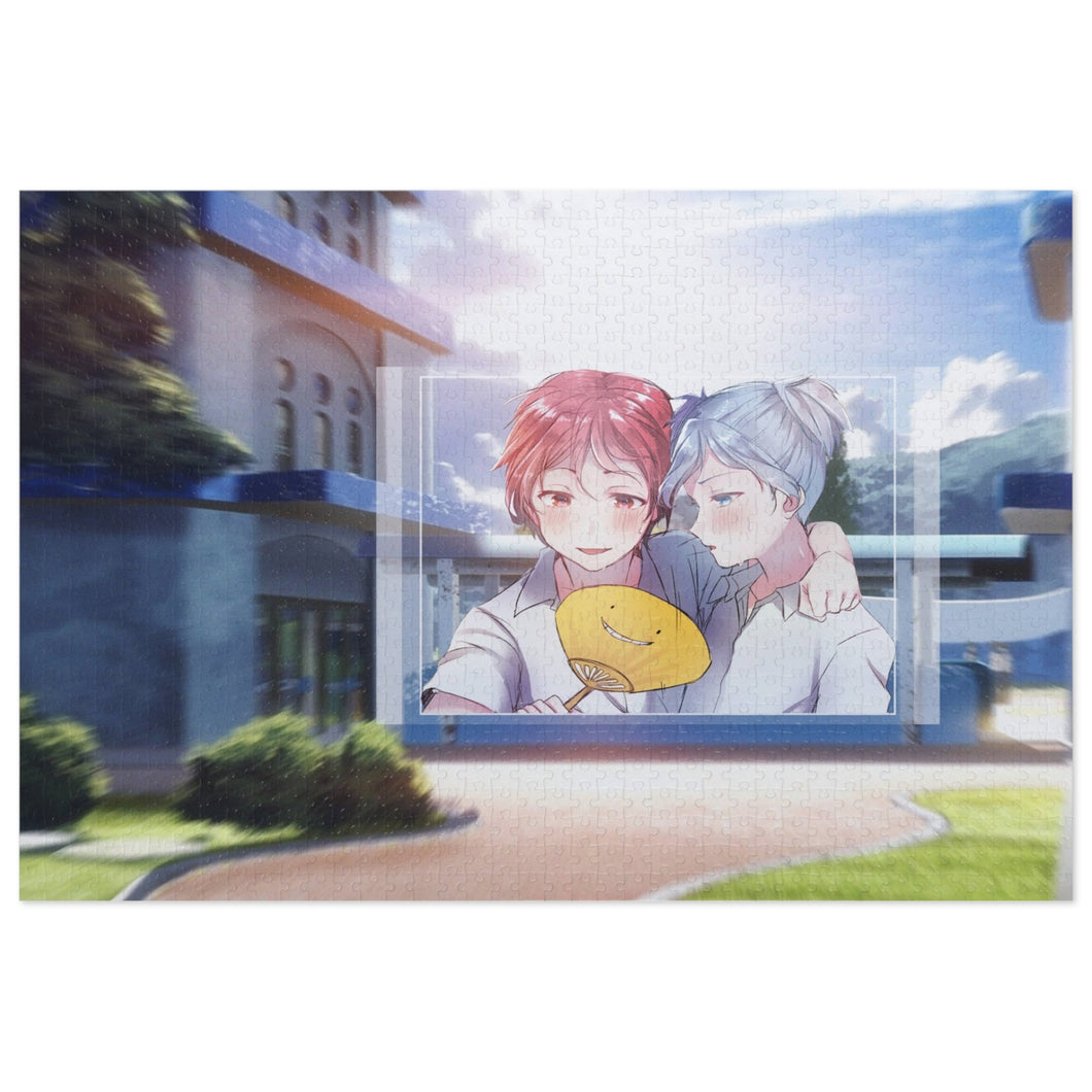 Assassination Classroom Karma Akabane, Nagisa Shiota Jigsaw Puzzle