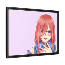 Load image into Gallery viewer, The Quintessential Quintuplets Miku Nakano Canvas Framed Art Print
