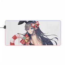 Load image into Gallery viewer, Rascal Does Not Dream Of Bunny Girl Senpai RGB LED Mouse Pad (Desk Mat)
