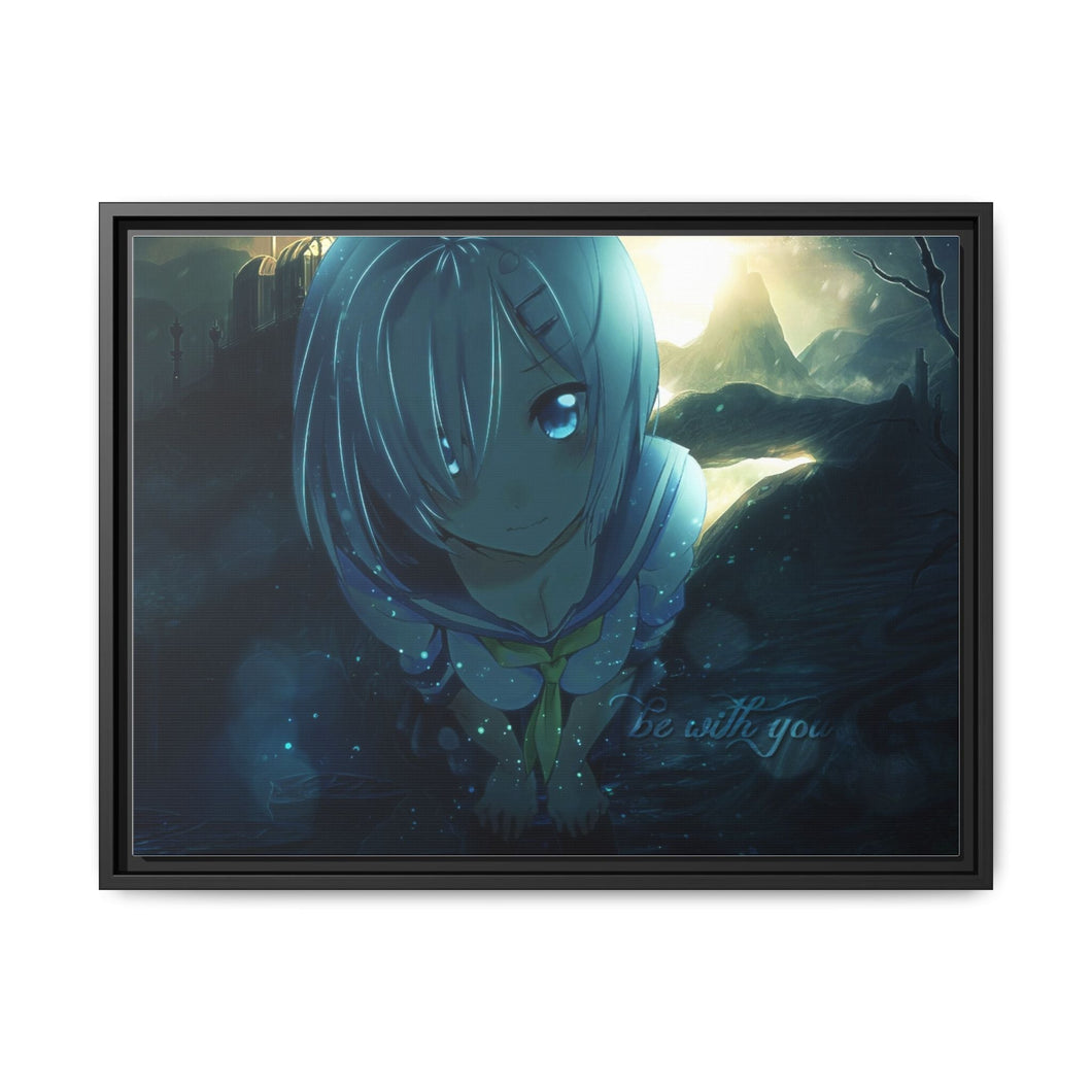 Anime Kantai Collection Canvas Framed Art Print