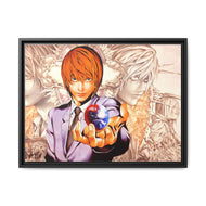 Anime Death Note Canvas Framed Art Print
