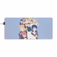 Ikumi Mito Jōichirō Yukihira and Sōma Yukihira RGB LED Mouse Pad (Desk Mat)