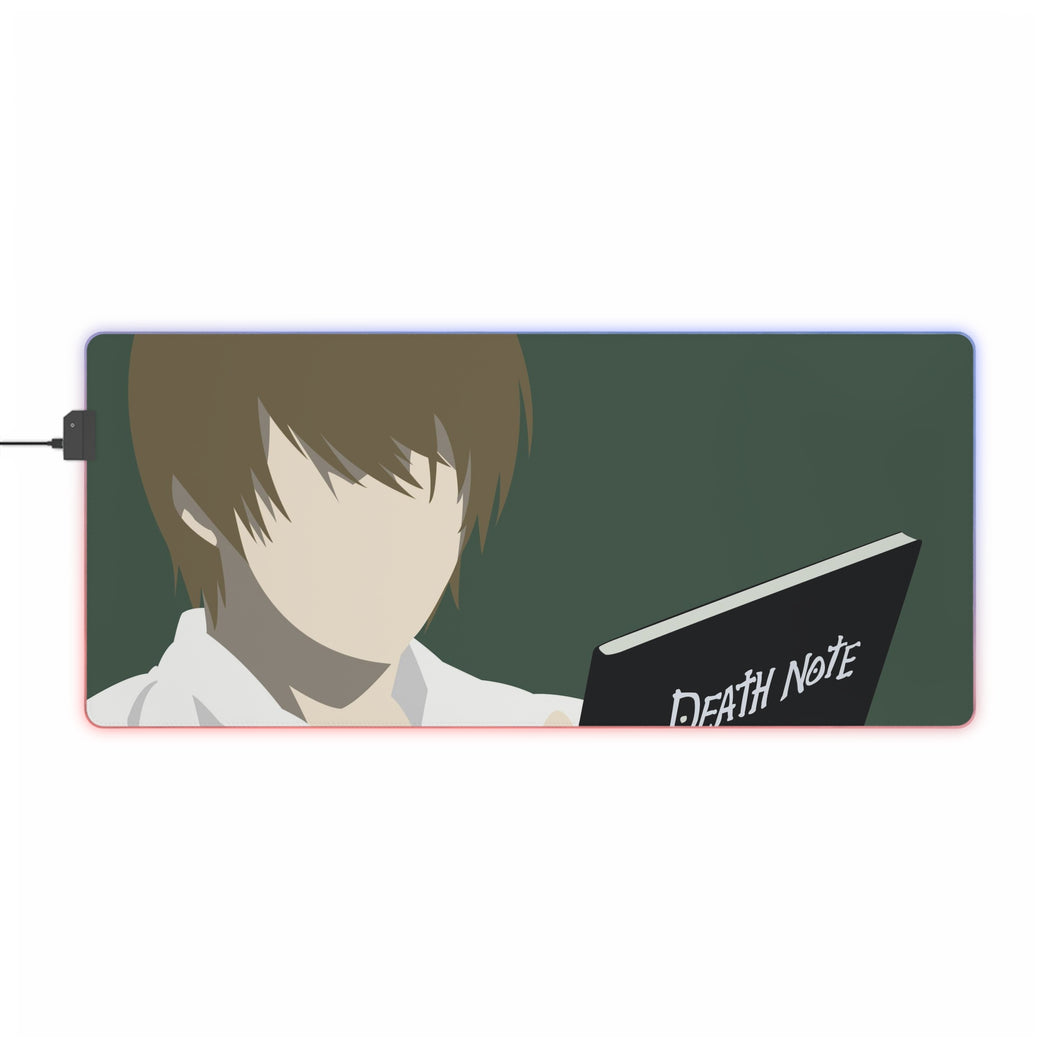Light Yagami 8k RGB LED Mouse Pad (Desk Mat)