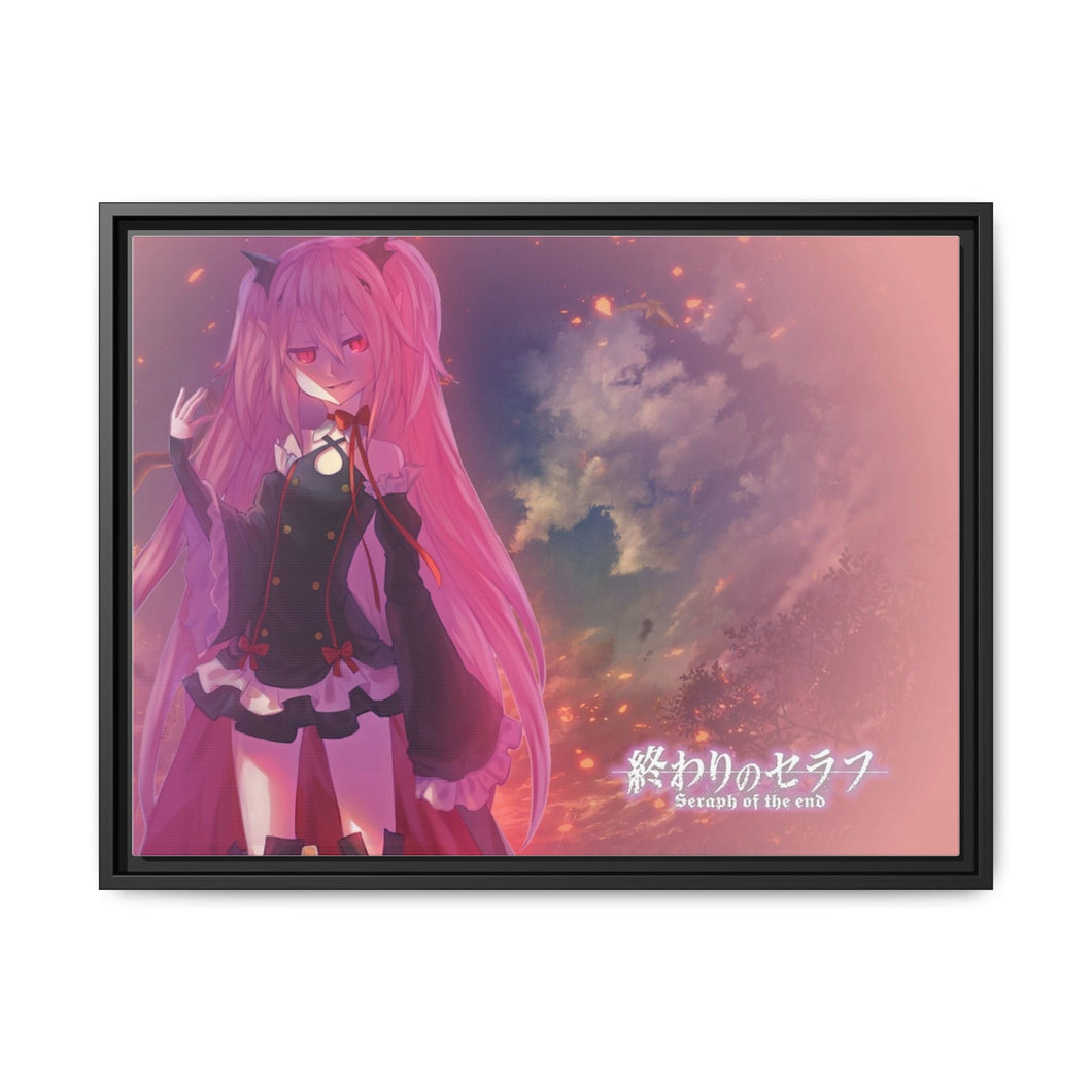 Anime Seraph of the End Canvas Framed Art Print