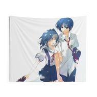 Clannad Tomoya Okazaki, Ryou Fujibayashi Indoor Wall Tapestry