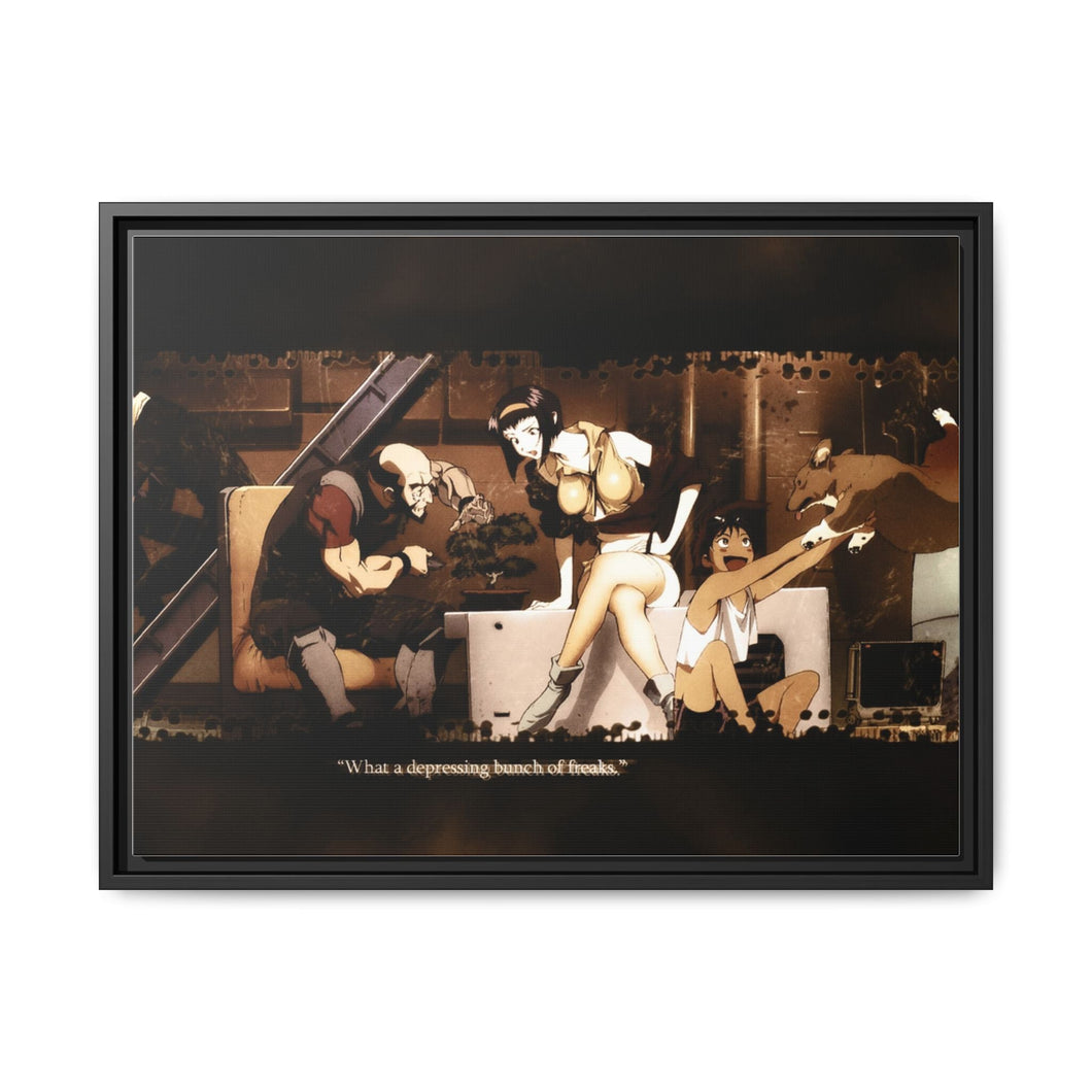 Anime Cowboy Bebopr Canvas Framed Art Print