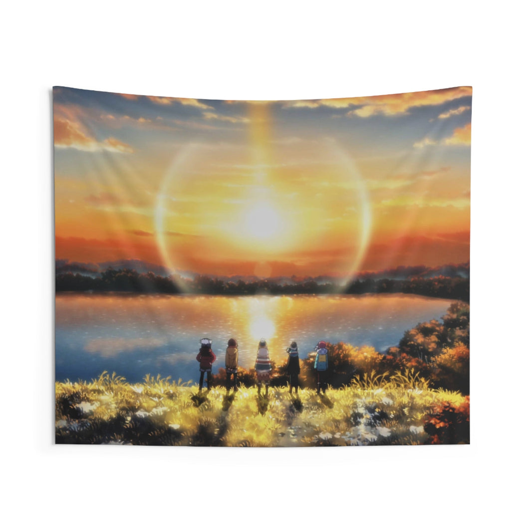 Laid-Back Camp by Indoor Wall Tapestry