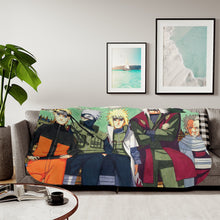 Load image into Gallery viewer, Anime Naruto Sherpa Blanket
