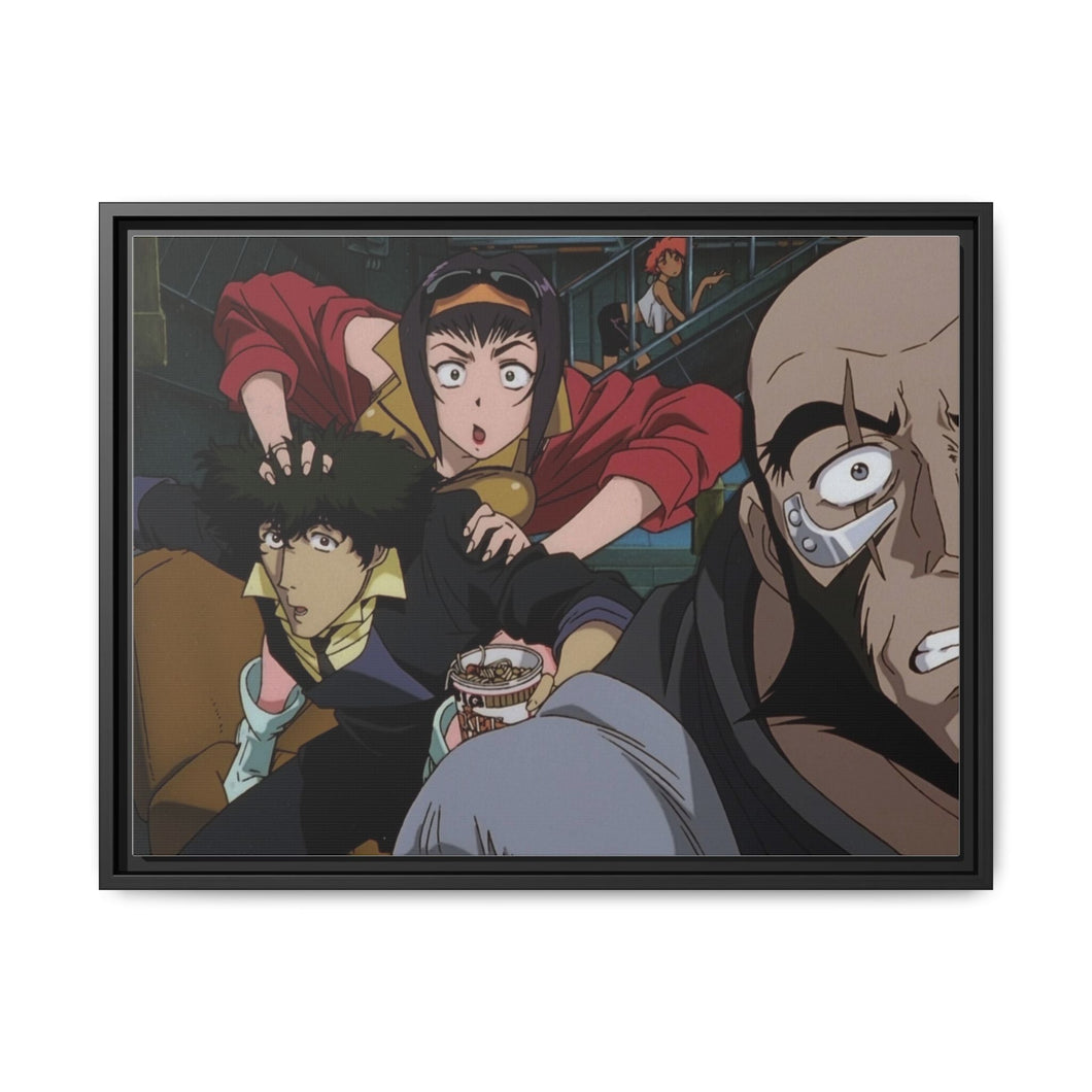 Anime Cowboy Bebopr Canvas Framed Art Print