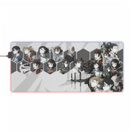 Sword Art Online Kazuto Kirigaya, Asuna Yuuki, Suguha Kirigaya, Yui, Ryoutarou Tsuboi RGB LED Mouse Pad (Desk Mat)