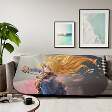 Load image into Gallery viewer, Anime Your Lie in April Sherpa Blanket

